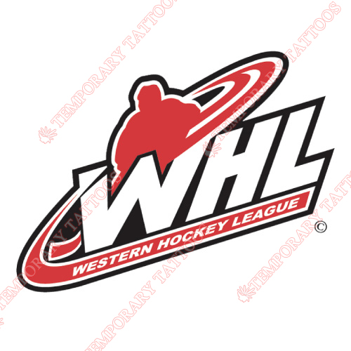 Western Hockey League Customize Temporary Tattoos Stickers NO.7566